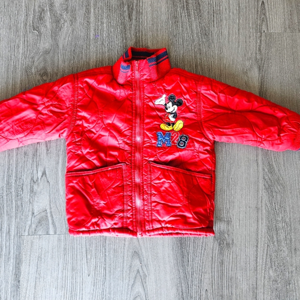 Disney Mickey Mouse Red Jacket Boys 24 M